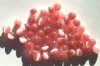 50 4mm Round Medium Pink Fiber Optic